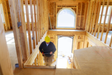 Worker in a home